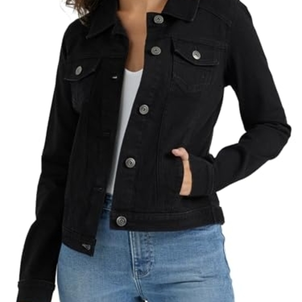 Women's Black Denim Jacket